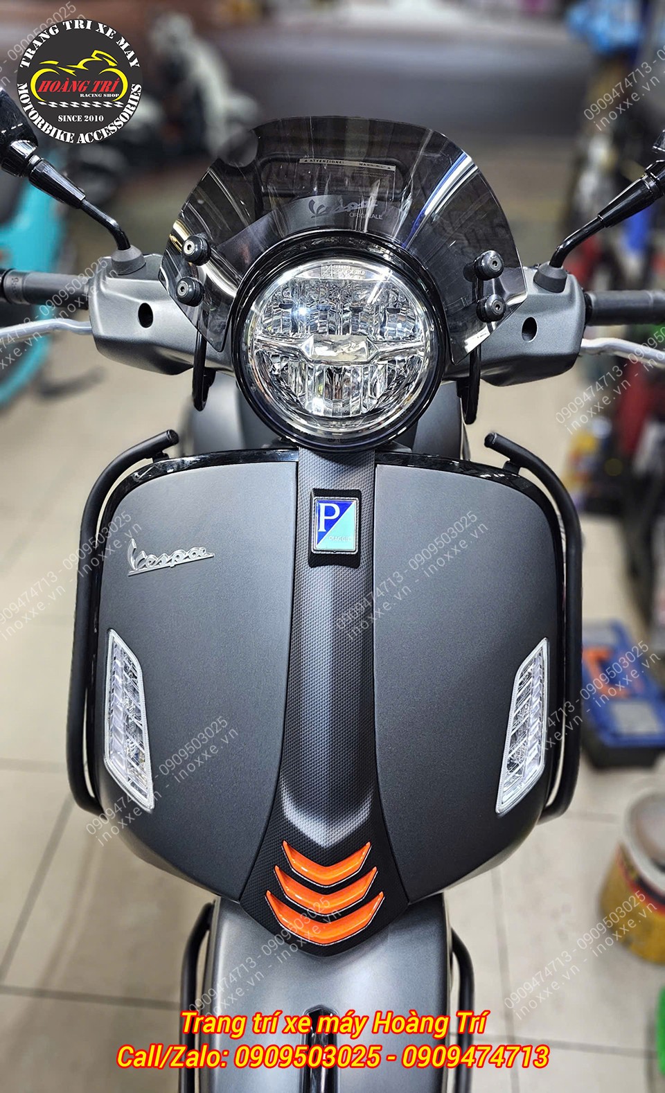 Kính chắn gió cho xe Vespa GTS/Vespa LX/Medley - HTR